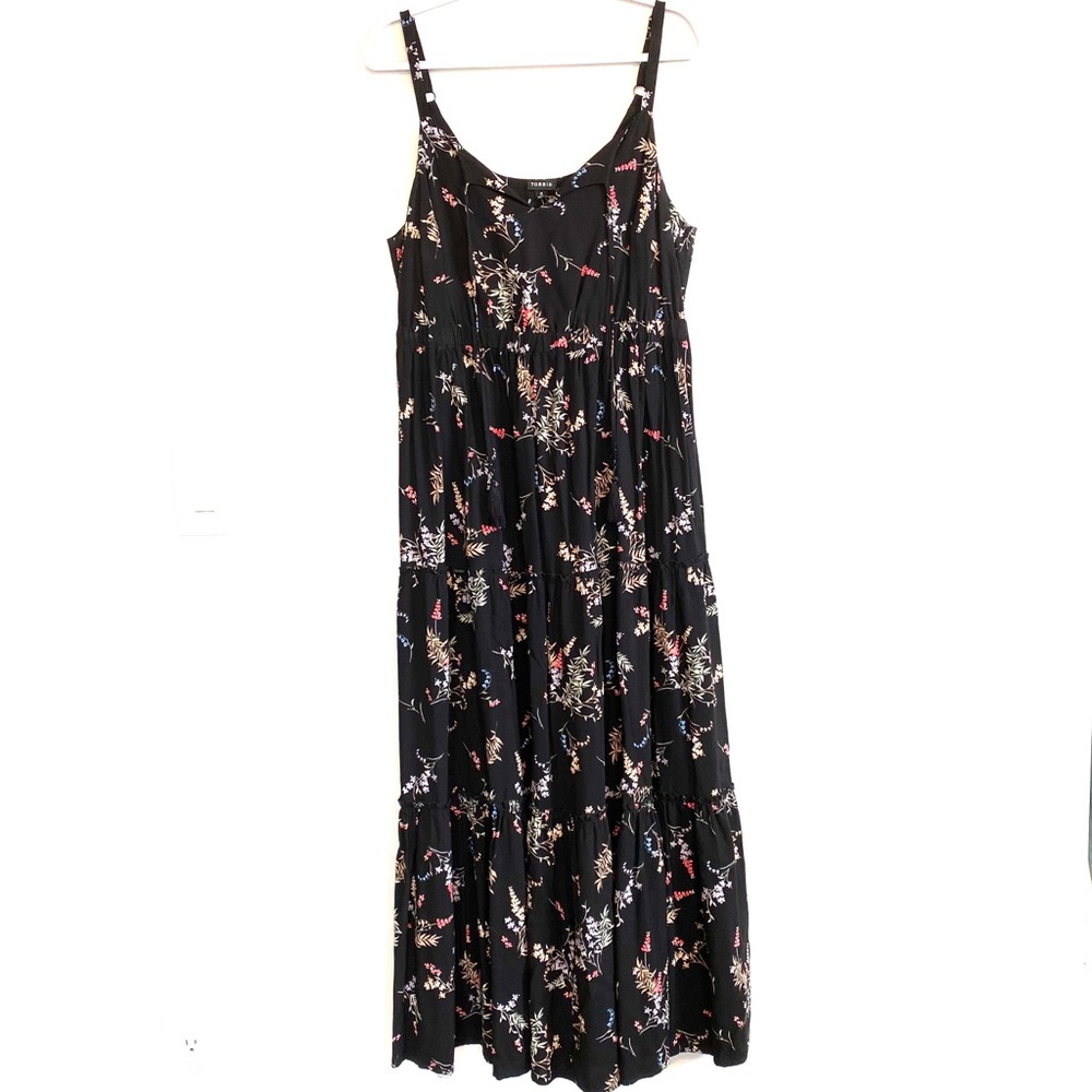 Torrid tiered maxi dress
